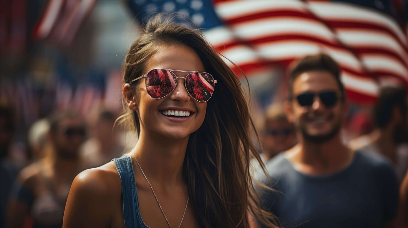 Mujer en estados unidos